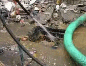 鲁山通下水道的小妙招
